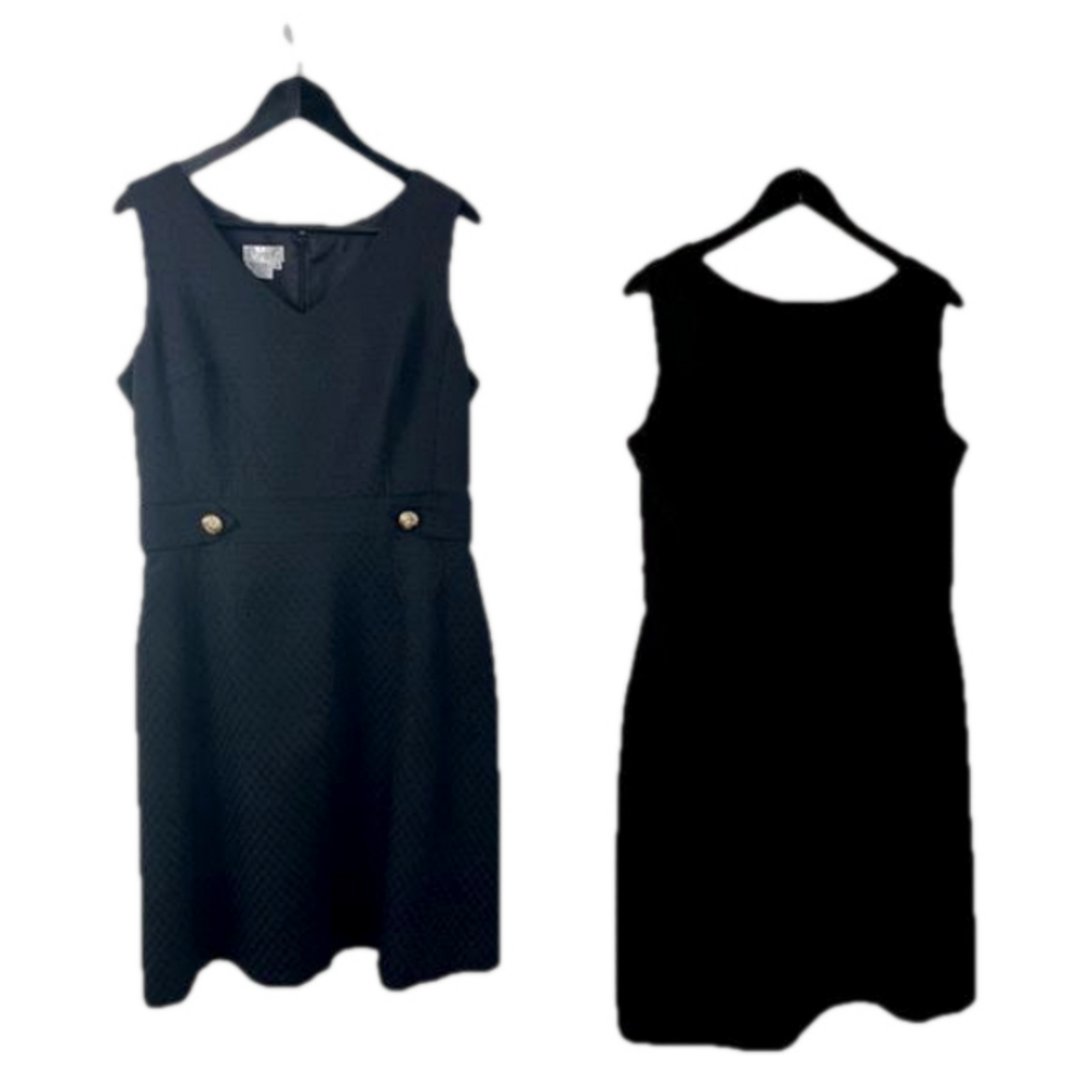 Women Black Dress. Maggy L.  Sz 14.